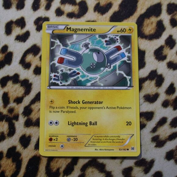 Magnemite 52/162 Pokemon Card - Picture 1 of 1